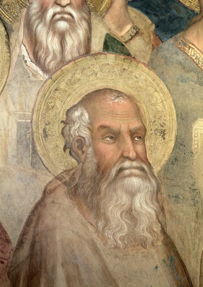 Maesta: St. John the Evangelist, 1315 (detail) by Simone Martini